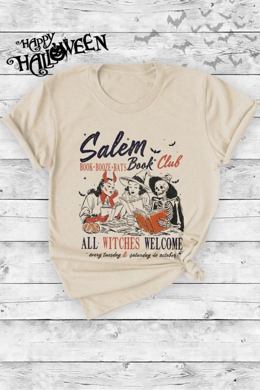 Salem Book Club Graphic Tee (PREORDER)
