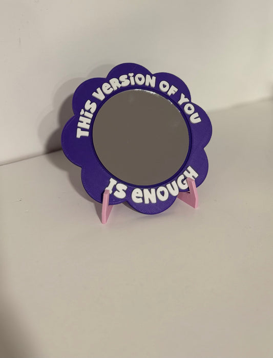“You are Enough” self love Mirror
