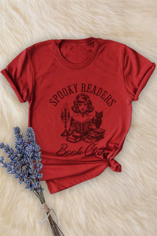 Spooky Readers Book Club Graphic Tee