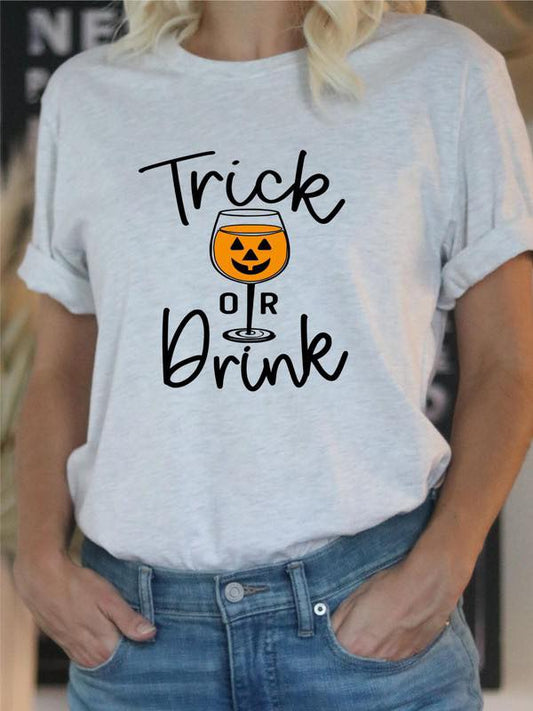 Trick Or Drink Graphic Tee (PREORDER)